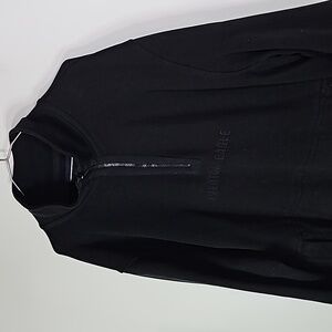 American Eagle black XXL half zip sweater